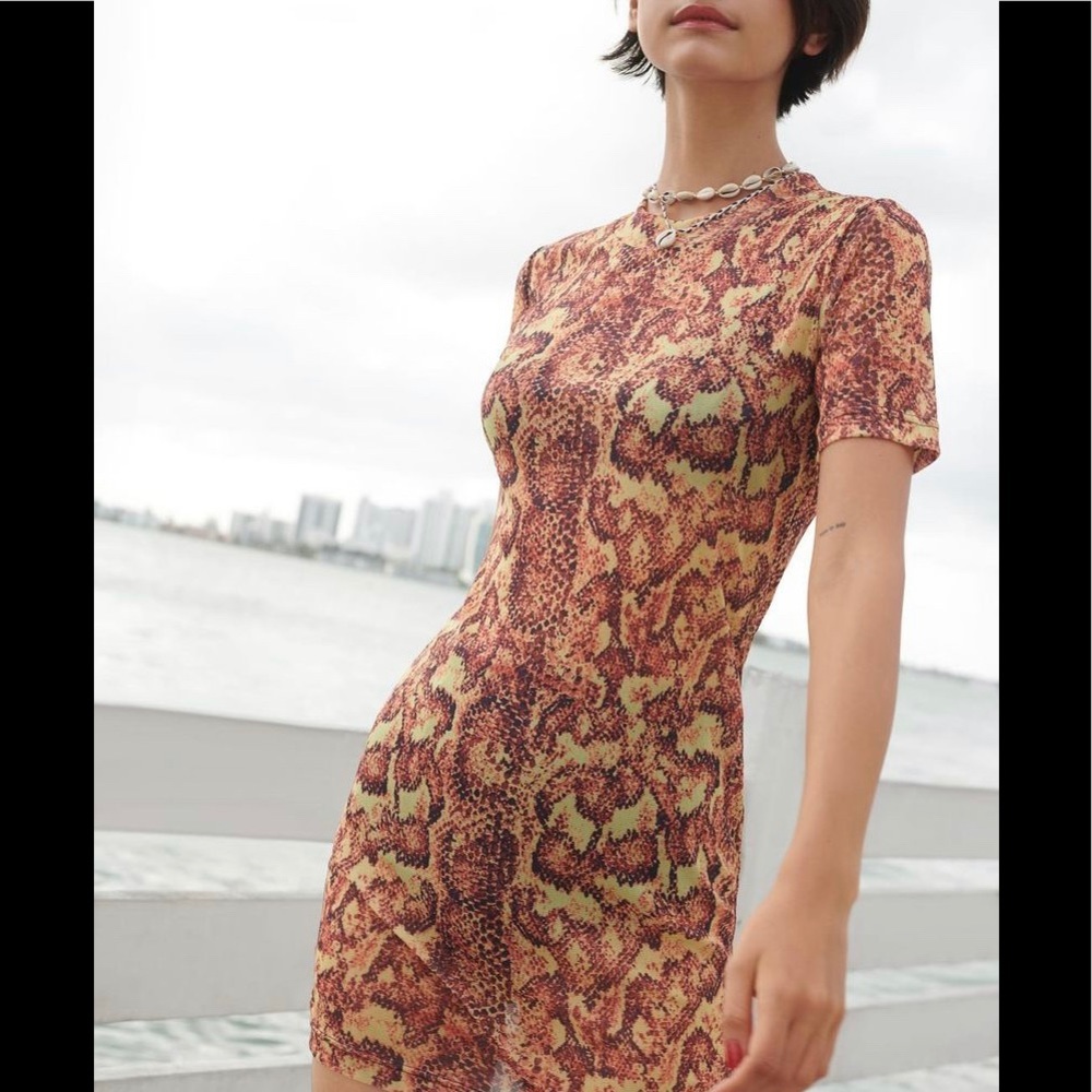 UO Animal Print dress